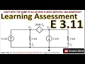 Chapter 3 Learning Assessment E 3 11 Solution Super Node Analysis Linear Circuit Analysis