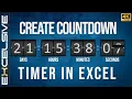 Never Miss a Deadline Again Live Countdown Timer in Excel Manual Automatic