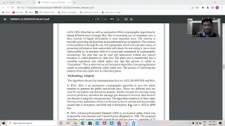CIPHER BLOCK CHAINING USING AES AND BLOWFISH ENCRYPTION ALGORITHM
