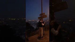 لما شوفتها قلبي دق تلات دقات حب 