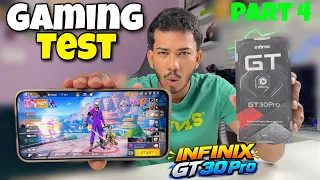  Infinix GT 30 Pro PART 4 🎮 | Ultimate Gaming Test | FPS + Heating + Batter free fire bgmi