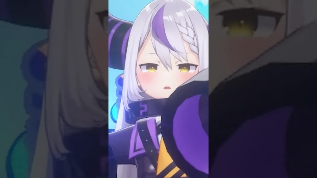 【ツノ】しかのこのこのここしたんたんしてみたけどこれでいいのか分からない… #shorts 【ラプラス・ダークネス/ホロライブ】