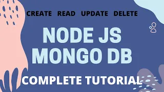 Complete beginners tutorial - NodeJS and MongoDB