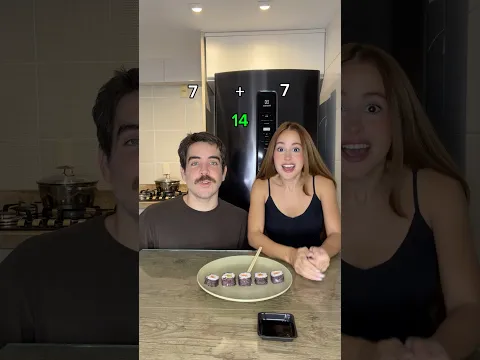 Ele roubou no jogo INTEIRO π‘ Desafio com sushi π£