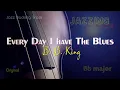 Original Backing Track EVERY DAY I HAVE THE BLUES (Bb) B.B. King Play Along Singer Sax Guitarist