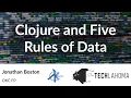 Clojure and Five Rules of Data - Jonathan Boston OKC FP