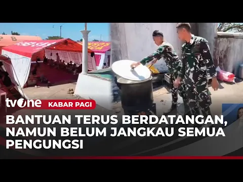 Kondisi Pengungsi di Sikka Cukup Mengkhawatirkan karena Bantuan Masih Minim