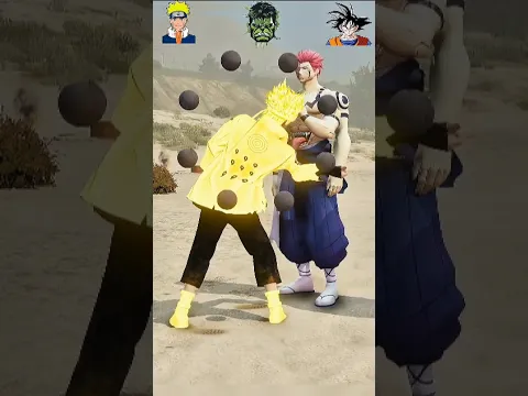 ANIME VS HULK HIT CHALLENGE, WHO IS STRONGER ? | #Shorts | #gta5 | #gaming