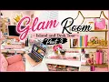 MY PINK GLAM OFFICE TOUR PART 3 BEAUTY ROOM ISLAND DESK