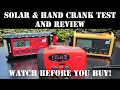 Which One to Buy Midland ER310 Raynic CR1009 or RunningSnail Emergency Radios Solar Crank Test