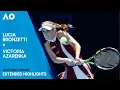 Lucia Bronzetti v Victoria Azarenka Extended Highlights Australian Open 2025 First Round
