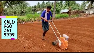 Manual Seed Drill Machine Plant many seeds like Maize bean peanut cotton sunflower seed