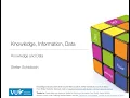 Module 1 1 - Data Knowledge and Information