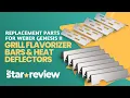 Replacement Parts for Weber Genesis II including Grill Flavorizer Bars Grill Heat Deflectors