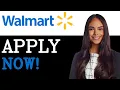 How To Apply For A Job At Walmart 2025