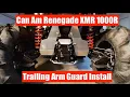 Can Am Renegade XMR 1000R Trailing Arm protection from BRP