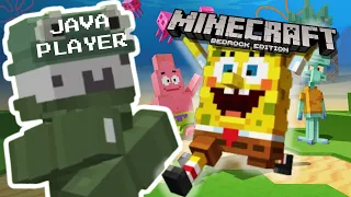Minecraft Java Player Tries Bedrock Marketplace For The FIRST TIME