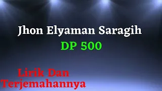 jhon eliaman saragih dp 500 lirik u0026 terjemahannya lagu simalungun