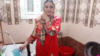 روتين يومي تنظيف الحمام 