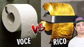 Coisas que você compra VS o que os milionários compram
