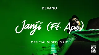 Devano - Janji ( Feat. Rafly Ape ) ( Official Video Lyric )