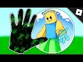 How to get the WARP GLOVE SAVIOR BADGE SHOWCASE in SLAP BATTLES Roblox
