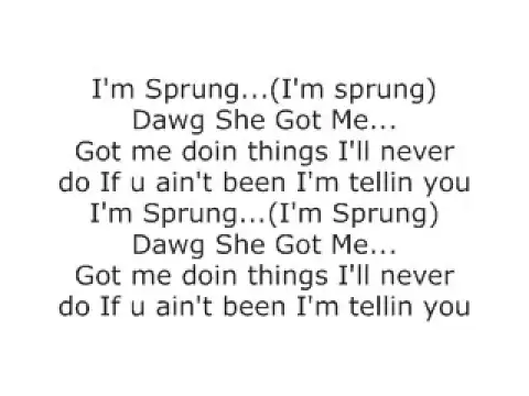 Download MP3 I'm Sprung T Pain ft Akon with lyrics