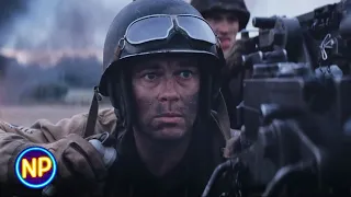 machine guns vs tanks full battle scene fury