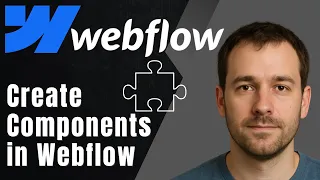 Webflow How to Create Components Reusable Layout Elements Tutorial