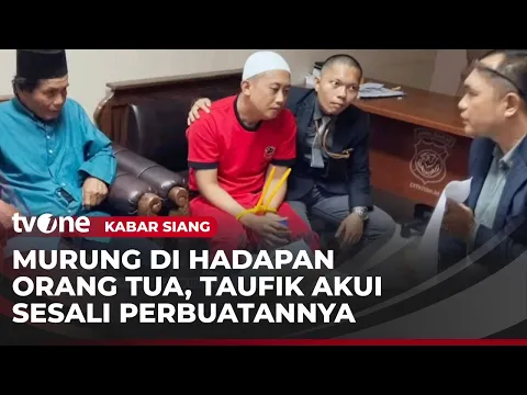 Taufik Hidayat Dikunjungi Orang Tua di Mapolda Jabar dan Mengaku Menyesal