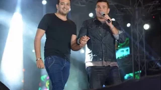 تامر حسين يغني كوبليه محذوف من اغنية حبايب ايه الجمال دا دندنها