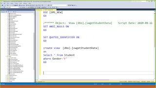 Part 21 SQL Server in Amharic Crash Course Create Views
