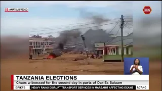 Chaos Witnessed For The Second Day In Parts Of Dar Es Salaam 