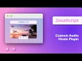 Audio Music Player from Server Data HTML CSS Javascript Project Part 2 of 2