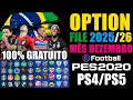 PES 2020 - Option File 25/26 Complete December 2025 - PS4/PS5 - Free Download!