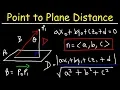 How To Find The Distance Between a Point and a Plane