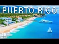 Lagu 4K Puerto Rico 2026 🇵🇷 Tropical Beaches, Caribbean Waters \u0026 Island Views  Deep House Chill