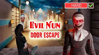Evil Nun Part 1 - Door Escape in Hard Mode | Full Horror Game Walkthrough