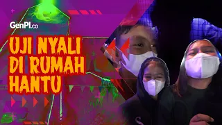 Uji Nyali di Rumah Hantu Pasar Malam, Siapa Berani?