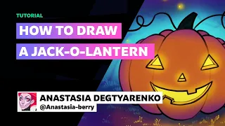 How to Draw a Jack-O-Lantern w Anastasia-berry DeviantArt Tutorials