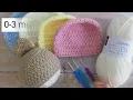 How to Crochet a Baby Hat (A QUICK and EASY Tutorial)