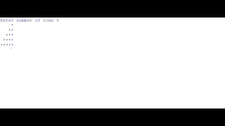 Pattern programs of Python using Nested Loop
