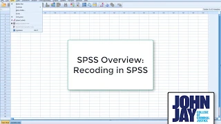 Recoding in SPSS