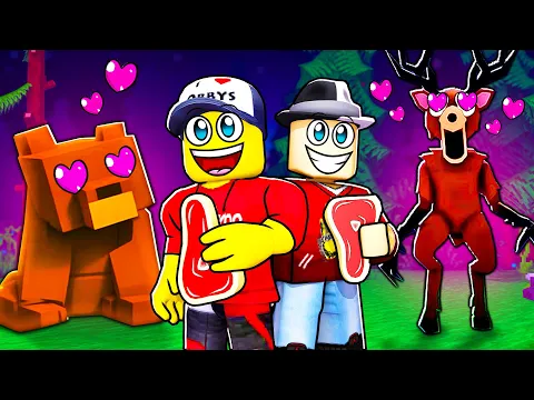 Video Thumbnail: Ochočili jsme Zvířata v 99 Nights in the Forest! 😍 (The Taming Update)