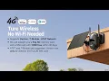 SEHMUA 4G LTE Cellular Solar Security Camera Wireless Outdoor Verizon AT T and T-Mobile Review