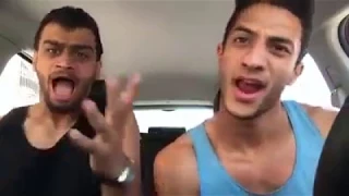 فيديو ساخر كوميدى   مهرجان صاحبي يا صاحبي ل  محمد فرج   ميشو جمال دندنها