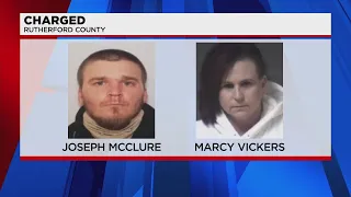 Two charged in Rutherford County after troopers seize meth marijuana