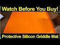 Get a Silicon Griddle Mat to Protect your Blackstone Grill