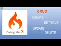 How to Insert Update And Delete CodeIgniter With Source Code