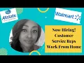 Walmart is Hiring Work From Home Customer Service Reps Apply today